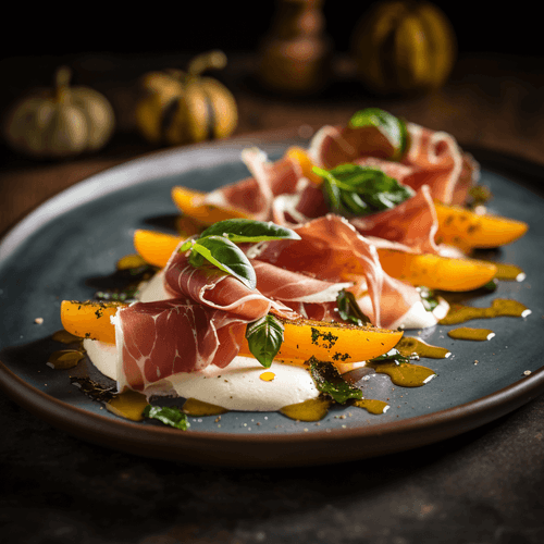 Mozzarella with Prosciutto & Squash Recipe